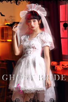 Váy Cô Dâu Ma Ghost Bride X Halloween