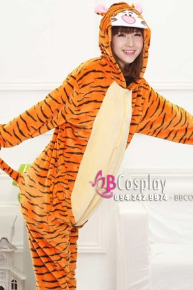 Đồ Thú Liền Thân Cọp Tigger