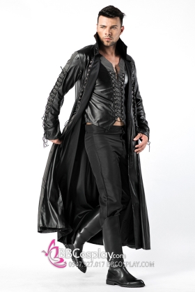 Đồ Thợ Săn Ma Cà Rồng Bigsize Vải Da Cao Cấp Phong Cách Gothic