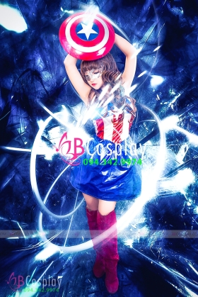 Trang Phục Captain American Nữ