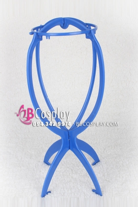 Chân Để Wig Nhựa Xanh
