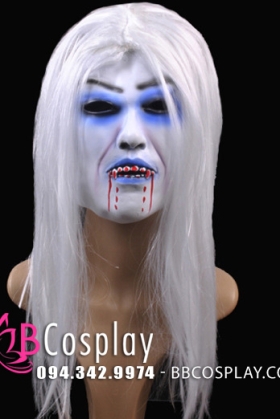 Mặt Nạ Ma Cương Thi May Kèm Tóc