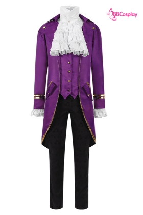 Vest Cướp Biển Tím Viền Vàng Đuôi Tôm