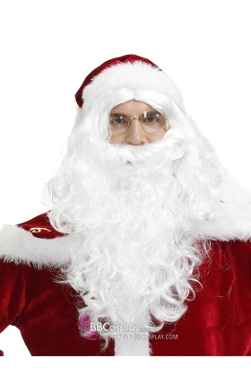 Bộ Râu Tóc Ông Già Noel Giá Rẻ