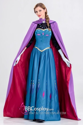 Elsa Đầm Dạ Hội Đăng Quang Nữ Hoàng