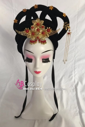 Búi Tóc Giả Cổ Trang 1