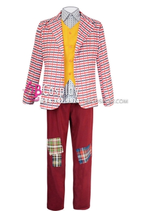 Trang Phục Joker Vest Caro Đỏ 2019