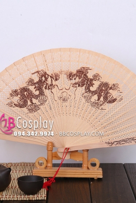 Quạt Gỗ - Song Long