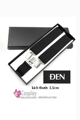 Dây Đeo Chữ Y - Loại Dây 3.5Cm Màu Đen