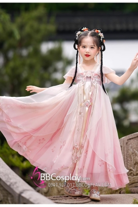 Trang Phục Hằng Nga Mỹ Hoa Cho Bé