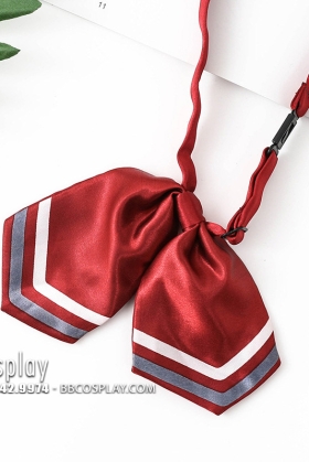 Nơ Thắt Cổ Áo - Mẫu Nơ 2 Đuôi Sọc