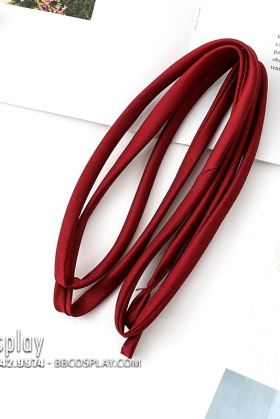 Dây Nơ Áo Nữ Sinh - Màu Đỏ Đô