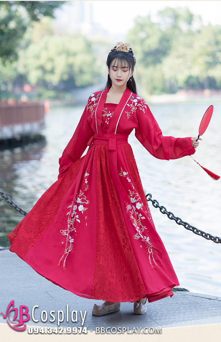 Hán Phục Chiết Eo Vũ Đơn