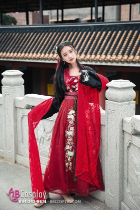 Thuê Hán Phục Chiếc Eo Khuynh Thành Xích Huyền