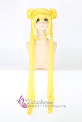 Tóc Giả Thủy Thủ Mặt Trăng Sailor Moon Loại 1 140Cm
