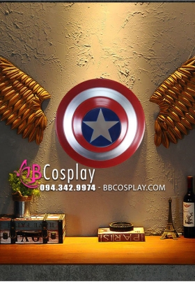 Khiên Captain America Hợp Kim 48Cm