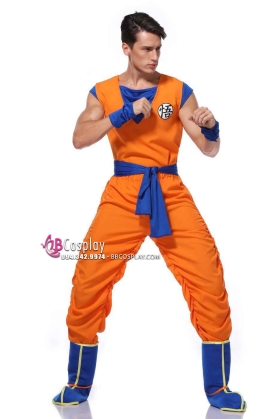 Bộ Đồ Cosplay Son Goku Người Lớn