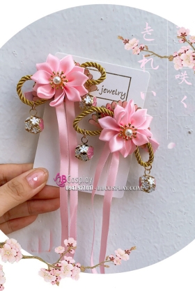 Kanzashi Hoa Anh Đào
