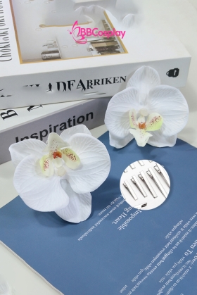 Cài Tóc Hoa Lan Dịu Dàng Bắt Trend