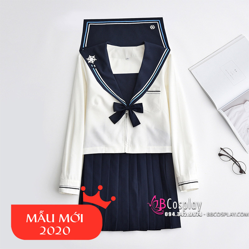 Đồ Seifuku Nữ Sinh Nhật Bản Hoa Tuyết