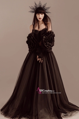 Trang Phục Nữ Hoàng Hoa Hồng Đen Gợi Cảm
