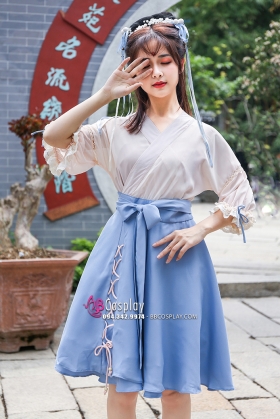 Hán Phục Cách Tân Phi Yến Lăng Ba