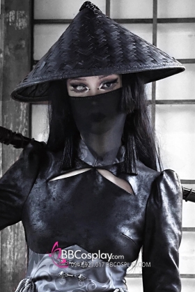 Nón Cổ Trang Kiếm Khách Màu Đen