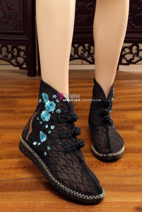 Giày Thêu Hán Phục Đế 2.5cm Size 38