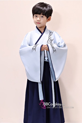 Hán Phục Môn Sinh Trẻ Em Tay Rộng