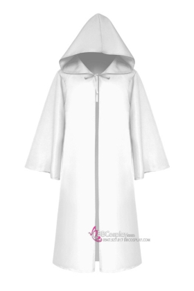 Áo Choàng Phù Thủy Có Nón - Trắng