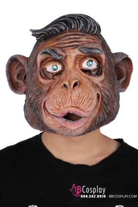 Mặt Nạ Hóa Trang Halloween - Mẫu Khỉ