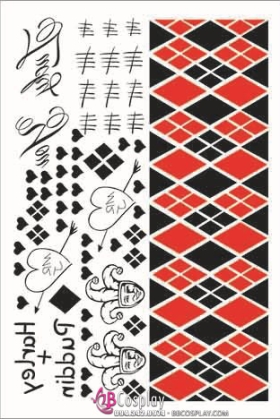 Hình Xăm Harley Quinn 1