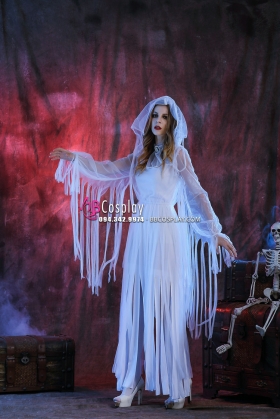 Đồ Ma Trắng Tay Rách Lum La Cho Halloween