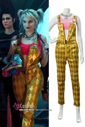 Harley Quinn Quần Yếm Vàng