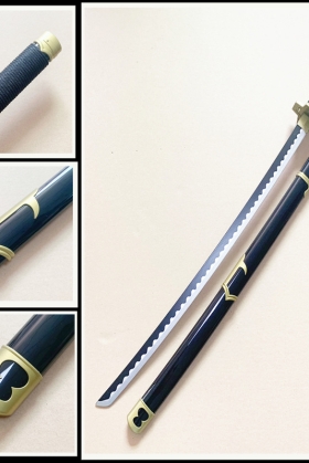 Kiếm Gỗ Đen Phong Thủy Yubashiri - Zoro