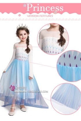 Đầm Nữ Hoàng Elsa Trẻ Em Mẫu Mới