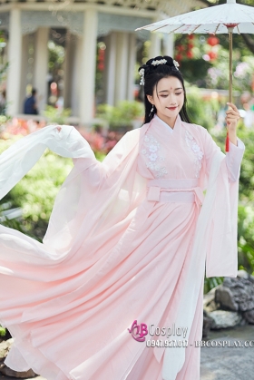 Cổ Trang Lữ Khách Mẫu Hồng - Khả Ái