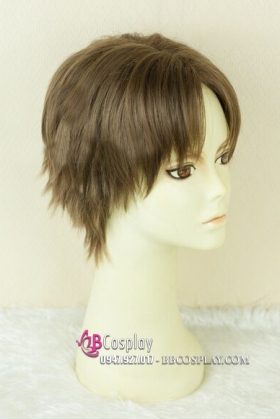 Tóc Giả Nam Hai Mái Nâu Sáng