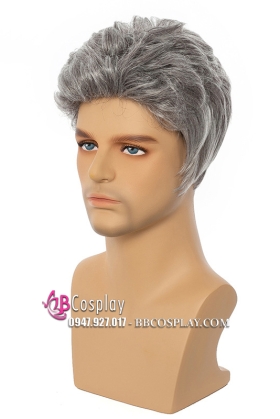 Tóc Giả Bố Già Muối Tiêu Sugar Daddy Vướt Ngược