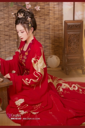 Hán Phục Thêu Phượng Hoàng - Đông Phương Mỹ Nhân