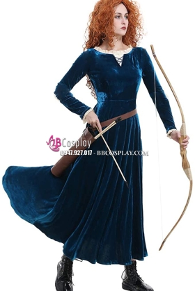 Trang Phục Công Chúa Tóc Xù Merida