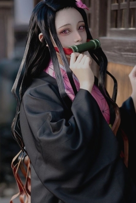 Đồ Cosplay Hóa Trang Nezuko Kamado Kimetsu No Yaiba
