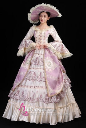 Đầm Nữ Hoàng Elizabeth Vintage