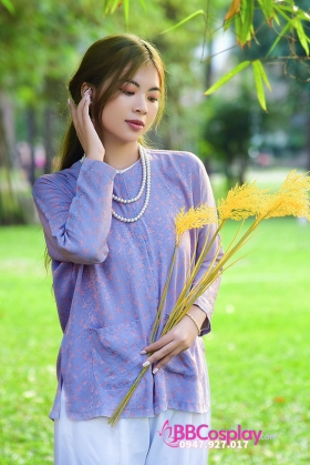 Đồ Bà Ba Gấm Tím