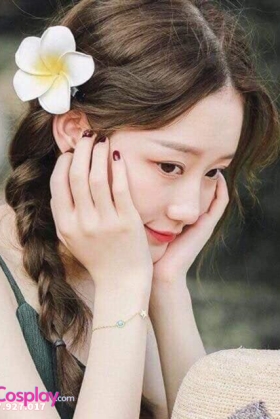 Hoa Sứ Cài Tóc 9Cm