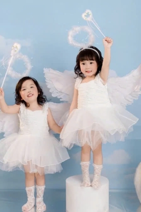 Cánh Thiên Thần Lông Ngỗng Cho Bé Size 30 X 60Cm