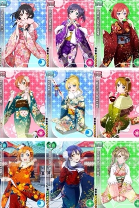 Trang Phục Nhật Bản Kimono - LOVE LIVE