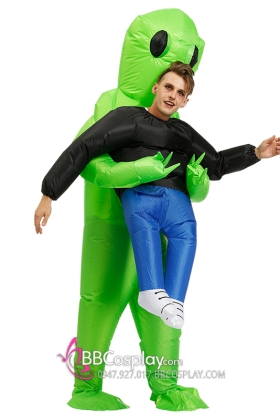 Đồ Bơm Hơi Người Ngoài Hành Tinh Alien X Halloween