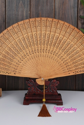 Quạt Trầm Màu Gỗ