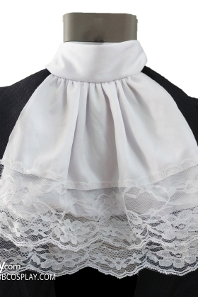 Nơ Cổ Hoàng Gia Trắng Ren 2 Tầng Nhỏ